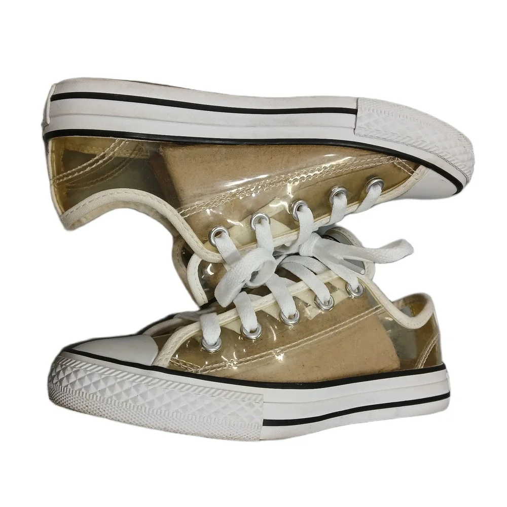 Converse Chuck Taylor All Star Sneakers Youth US 1 Transparent Synthetic 348633C